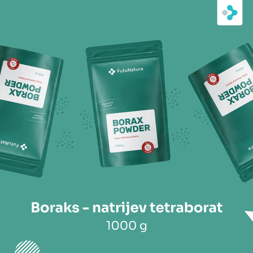 3x Boraks Natrijev Tetraborat Ukupno 3000 G FutuNatura Hr