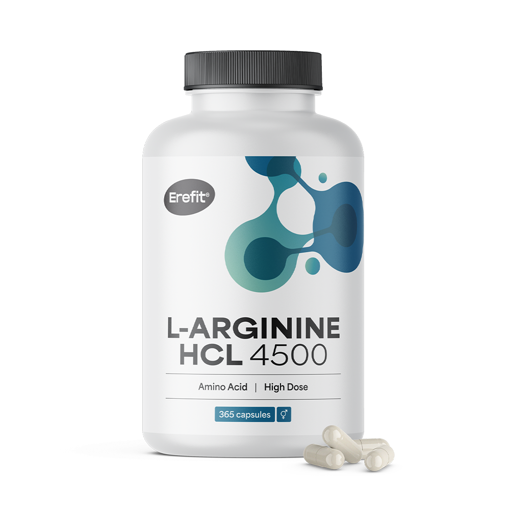 L-arginin HCL 4500 mg u kapsulama