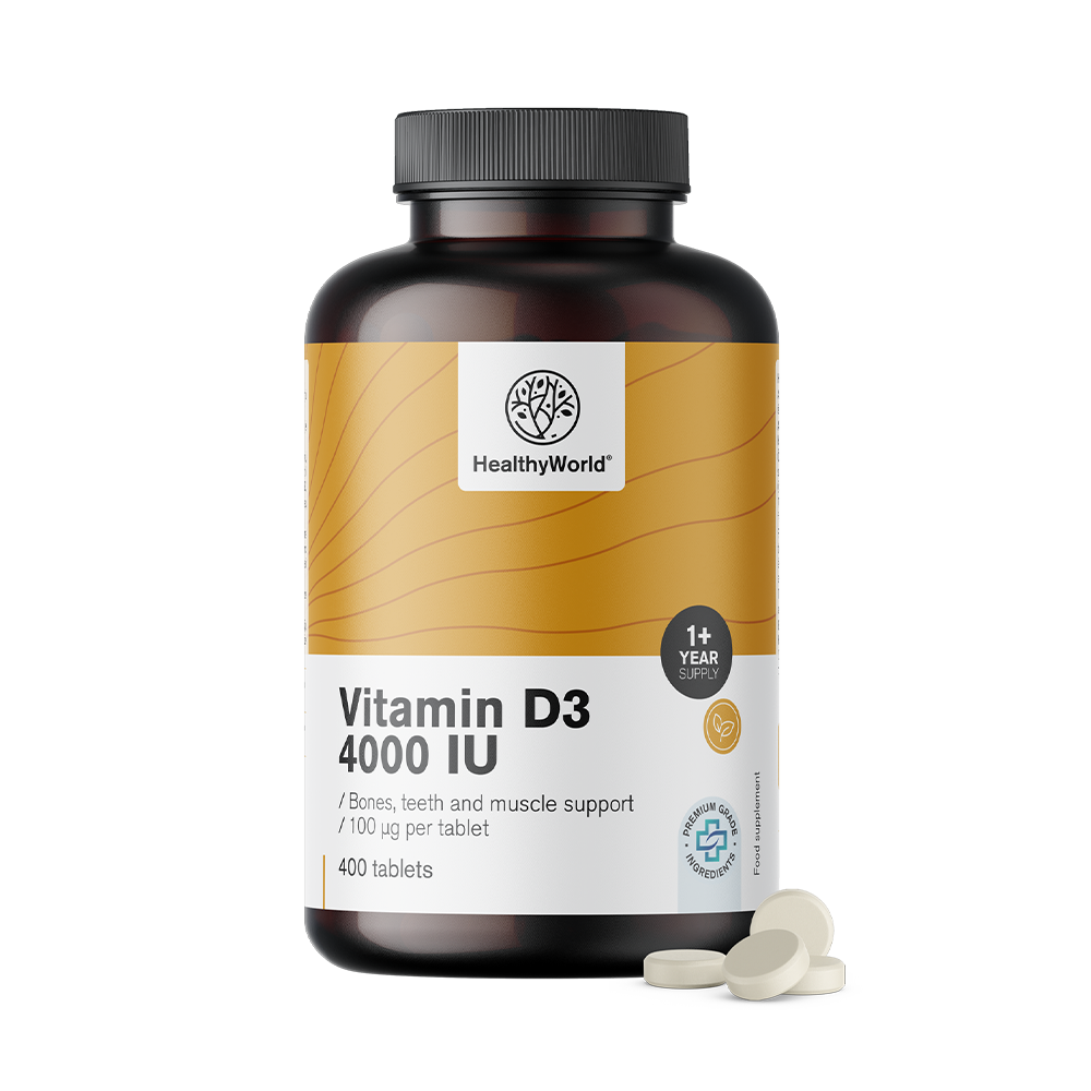 Vitamin D3 4000, tj. u XL pakiranju.