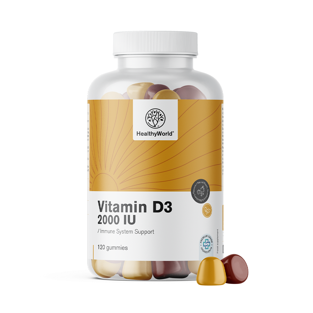 Vitamin D3 2000, tj. u obliku gumenih bombona.