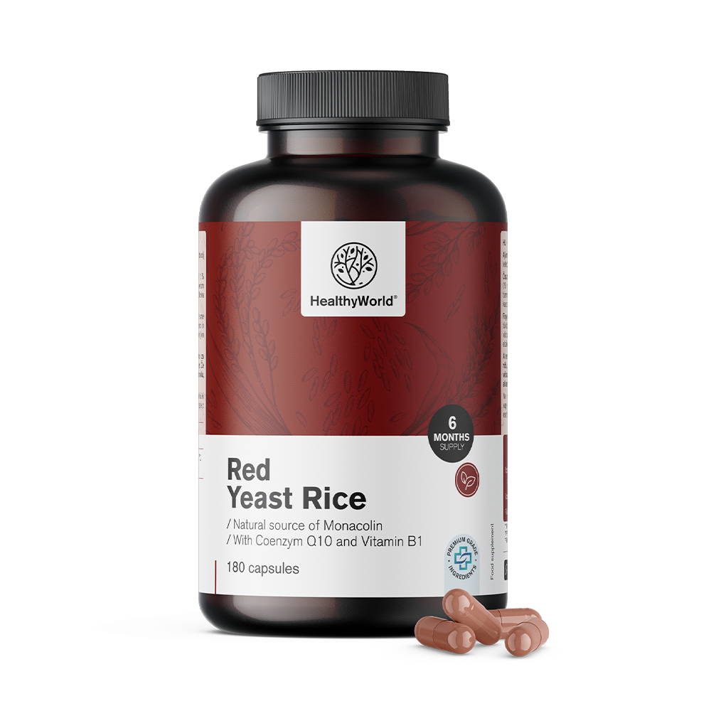 Crveni rižin kvasac 250 mg u kapsulama.