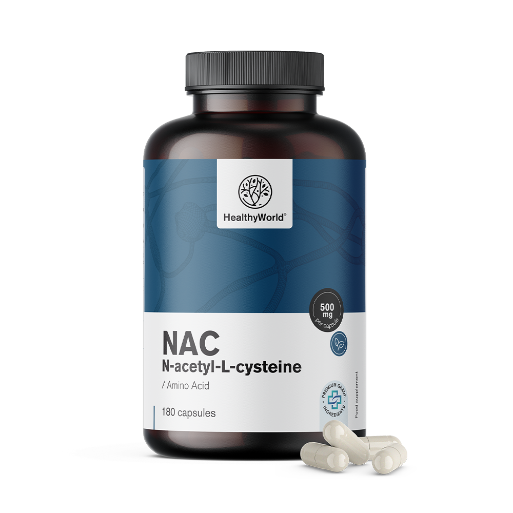 N-acetil cistein ili NAC u kapsulama