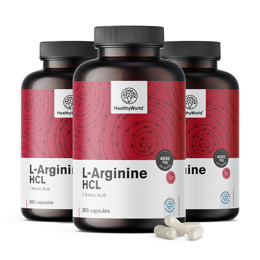 L-arginin 4500 mg u kapsulah