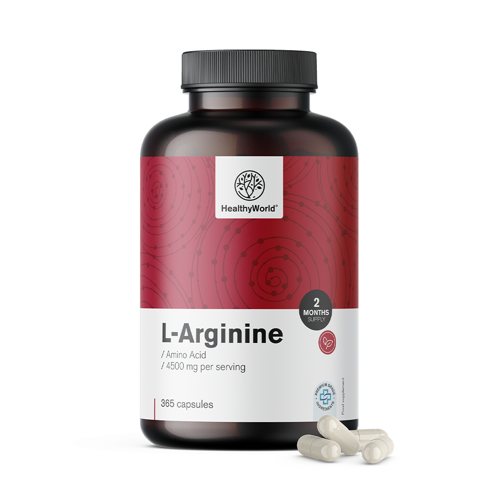 L-arginin 4500 mg u kapsulama.