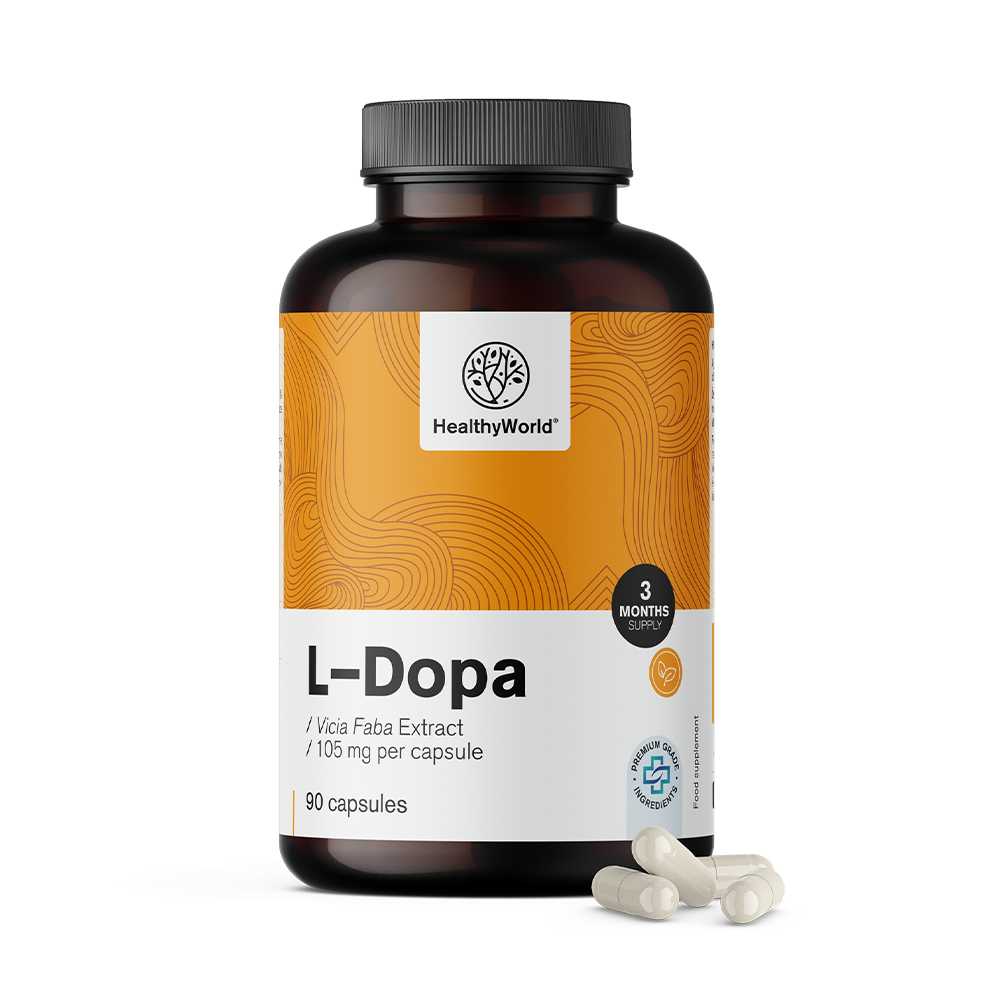 L-dopa 105 mg - iz ekstrakta boba