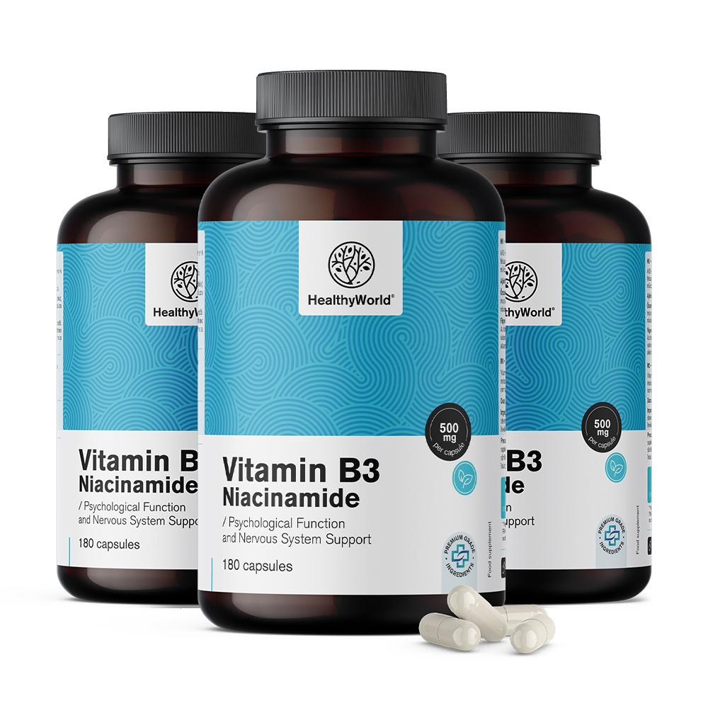 Vitamin B3 500 mg v kapsulah