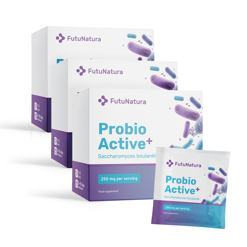 Probio Active PLUS – Saccharomyces boulardii 250 mg v vrečkah