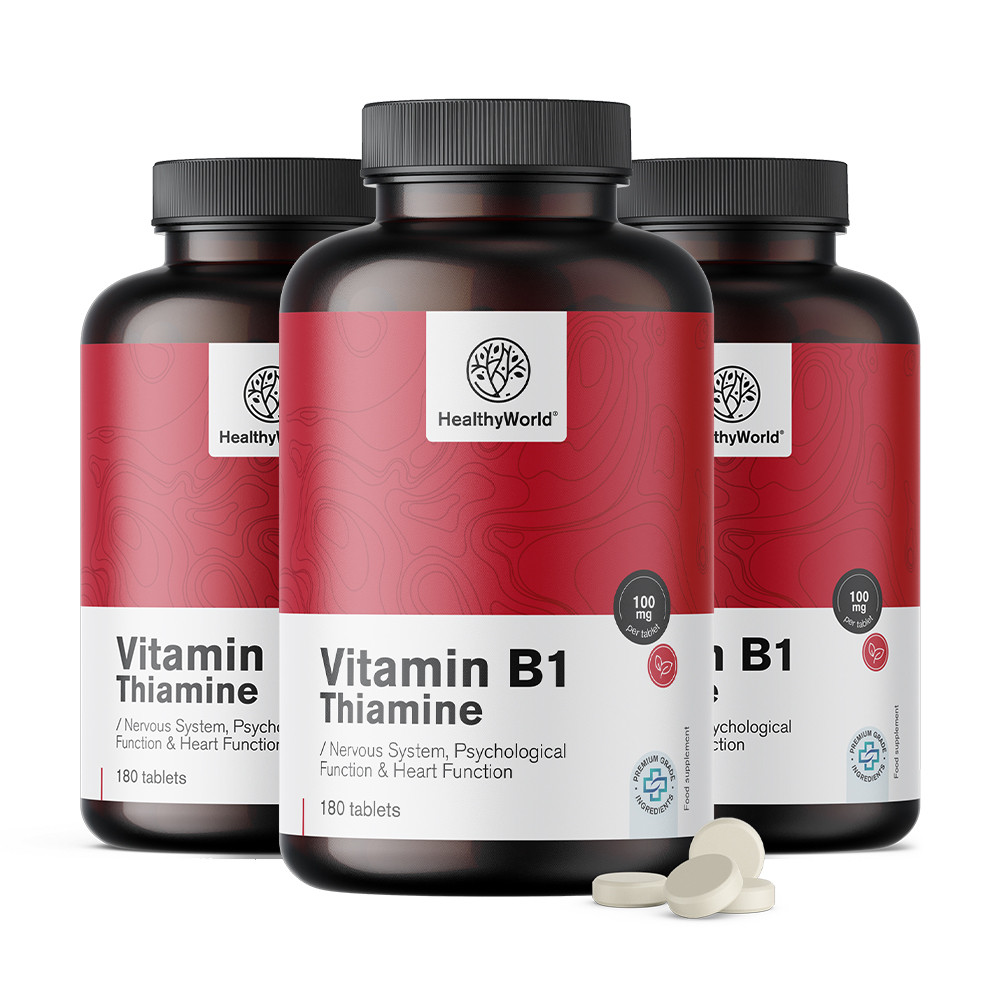 Vitamin B1 – tiamin 100 mg v tabletah