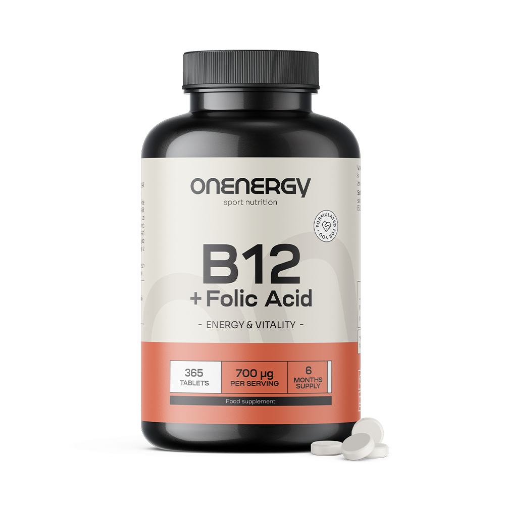 Vitamin B12 + folna kiselina.