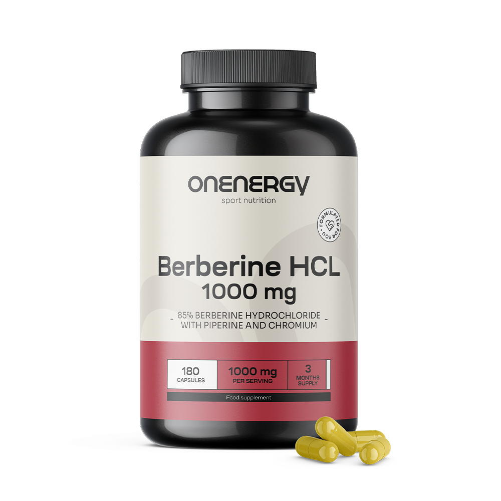 Berberin HCL 1000 mg - s piperinom i kromom