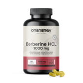 Berberin HCL 1000 mg - s piperinom i kromom, 180 kapsula