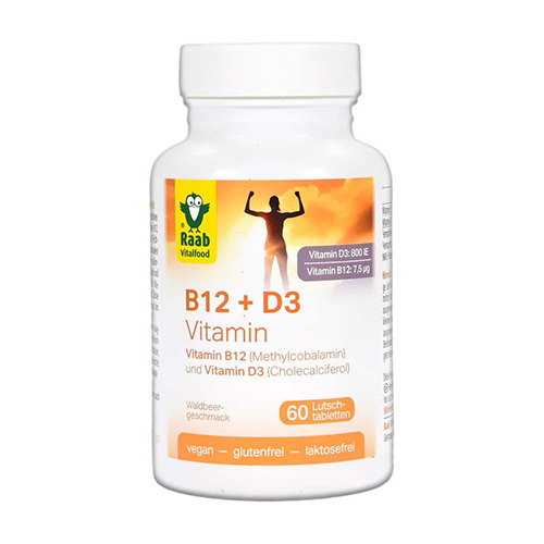 Veganski vitamin D3 + B12