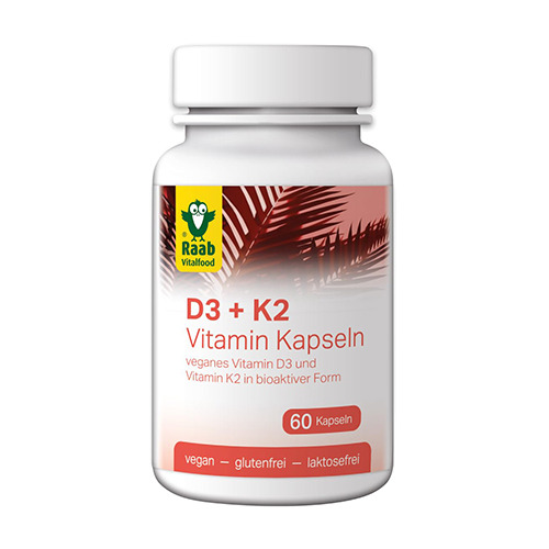 Veganski vitamin D3 + K2