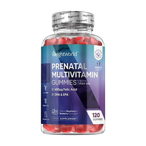 Prenatalni multivitaminski gumeni bomboni.